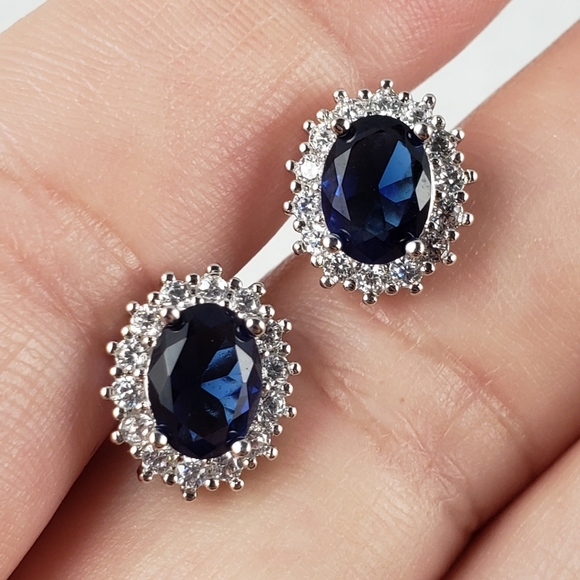 Those Sapphire Earrings - Picture 3 of 8
